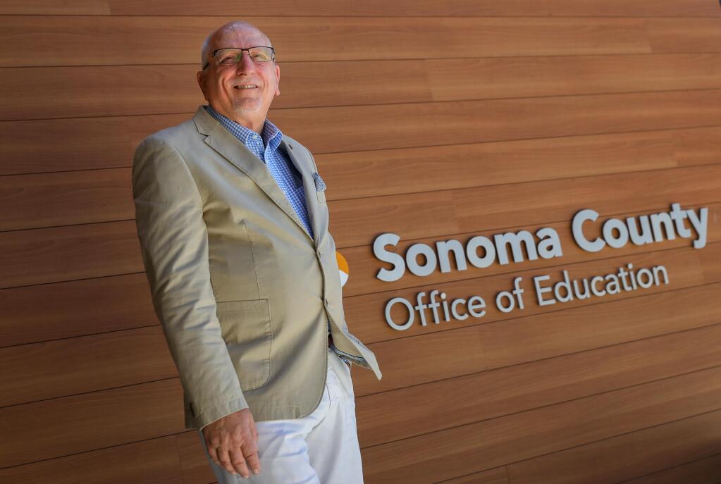 Sonoma County Superintendent of Schools Steve Herrington.(Christopher Chung / The Press Democrat)