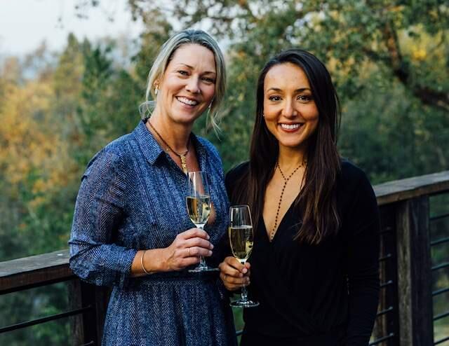 Allison Kosta, left, and Devika Maskey, co-founders of TSO Sonoma