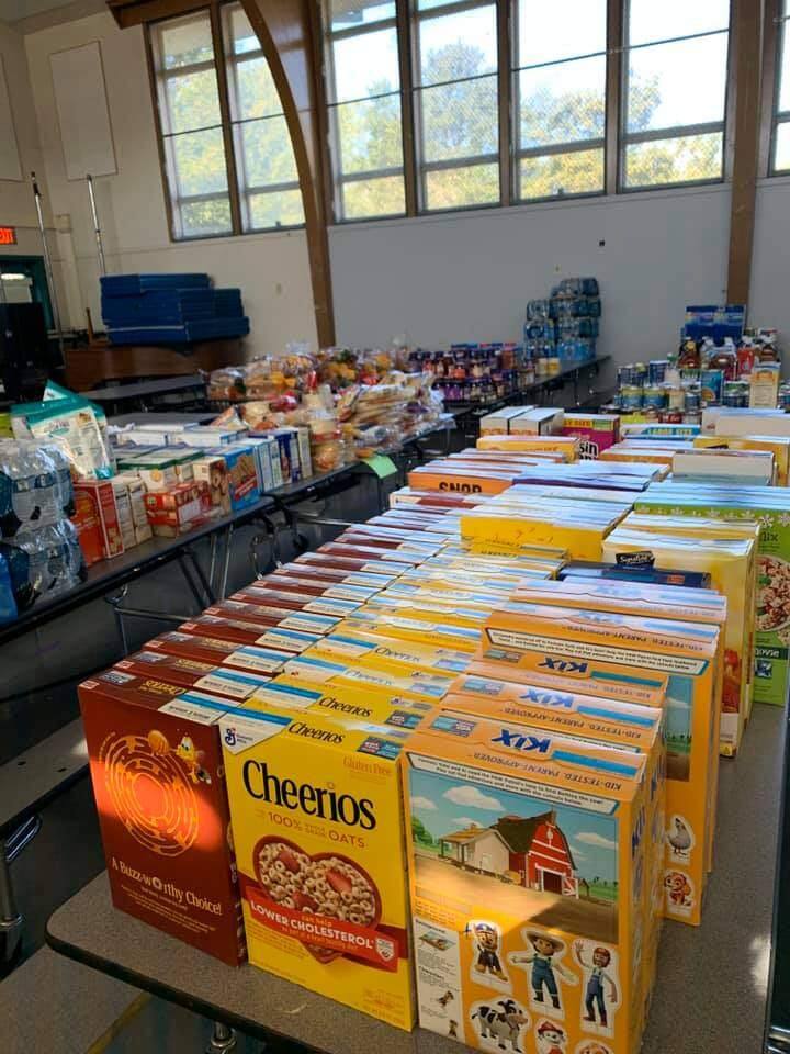 The donations are beginning to pour in at El Verano School in Sonoma. Facebook.