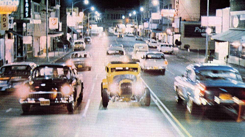 “I was 13 years old when ‘American Graffiti’ hit movie theaters in the summer of 1973,” reveals columnist David Templeton. Even then, with little appreciation for cars and car culture, he could tell the movie had some appeal. Even if it was all about The Wolfman.(Courtesy of Columbia Pictures)