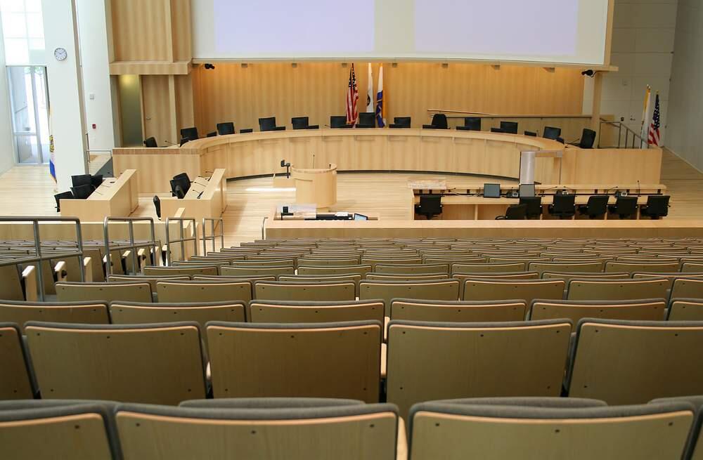 Santa Rosa City Council chambers (PD FILE)