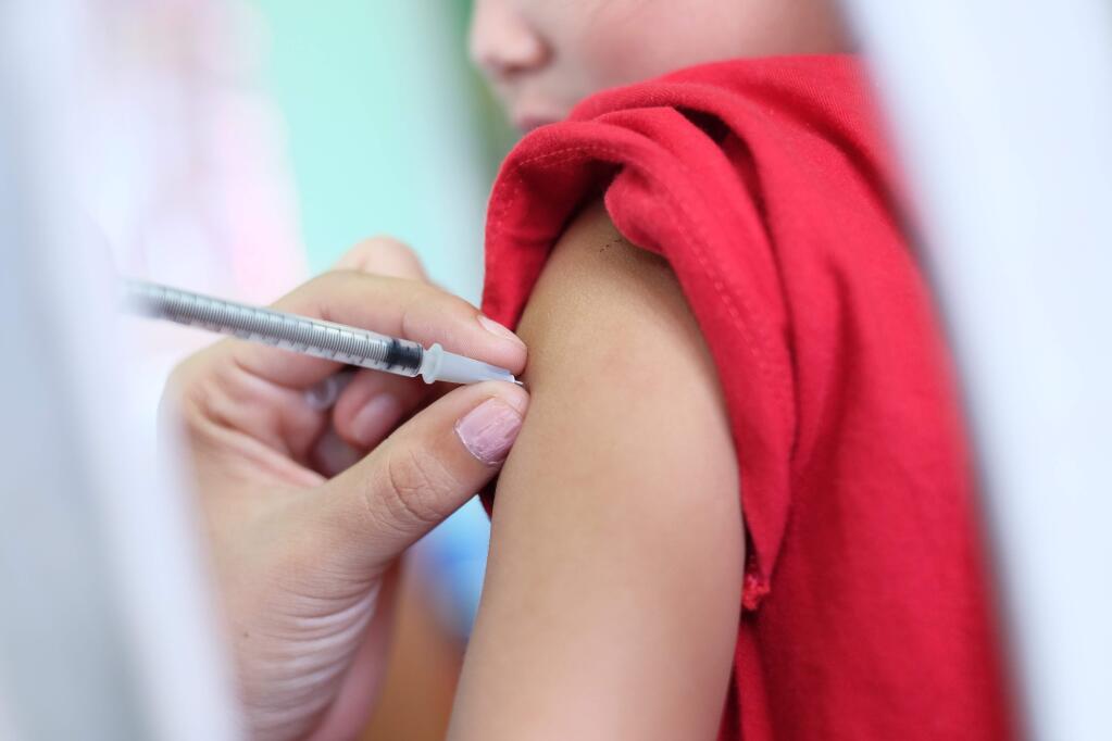 Under SB 277, currently enrolled SVUSD students with personal-belief exemptions will be required to show proof of immunization when entering kindergarten or seventh grade.