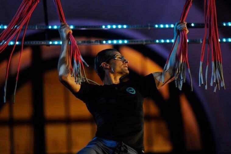 PHOTO COURTESY NBCFormer Petaluman Brendan Couvreux completed the challenging course on the NBC television show American Ninja Warrior in competition held in Kansas City.