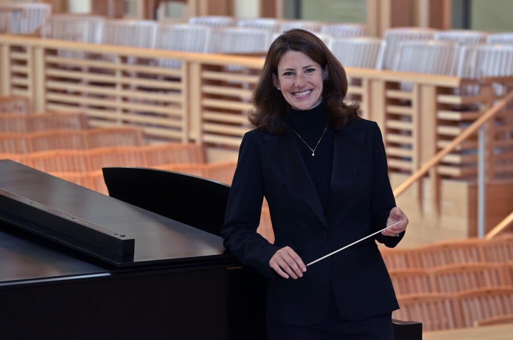 Jenny Bent, choral director for the Santa Rosa Symphony