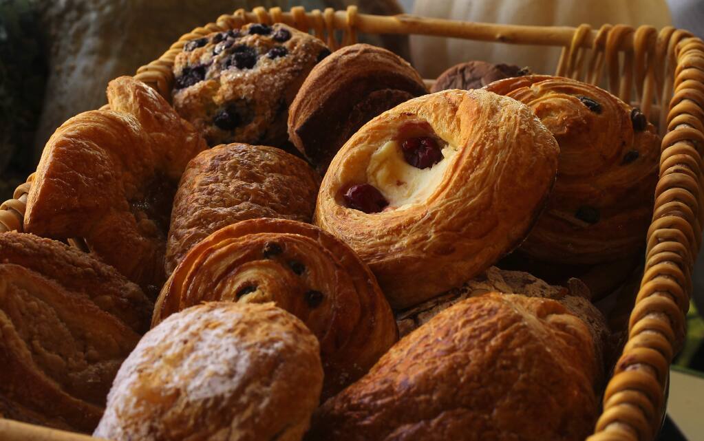 A selection of pastries from The Model Bakery in St. Helena. (John Burgess / The Press Democrat file)
