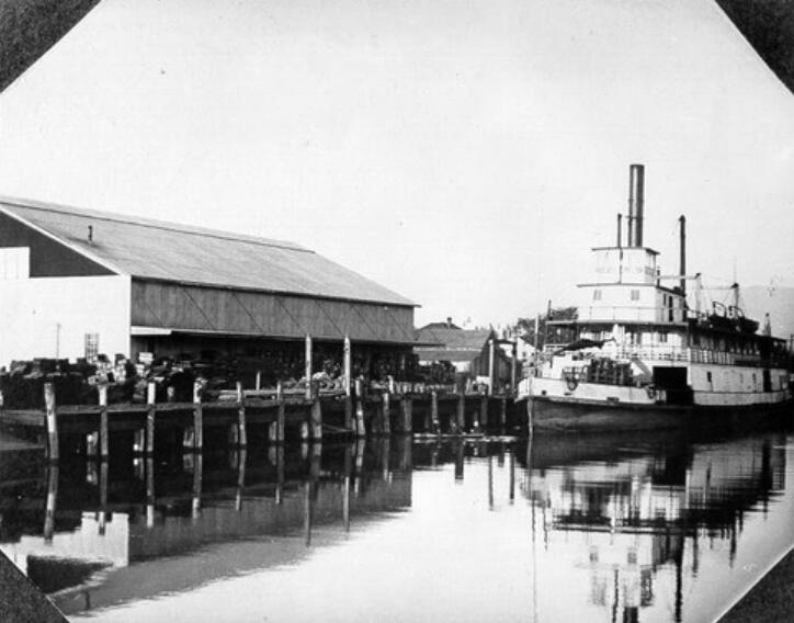 WATER WAYS: Petaluma’s Steamer Gold. ca. 1900 (Photo courtesy of the Sonoma County History Archive)