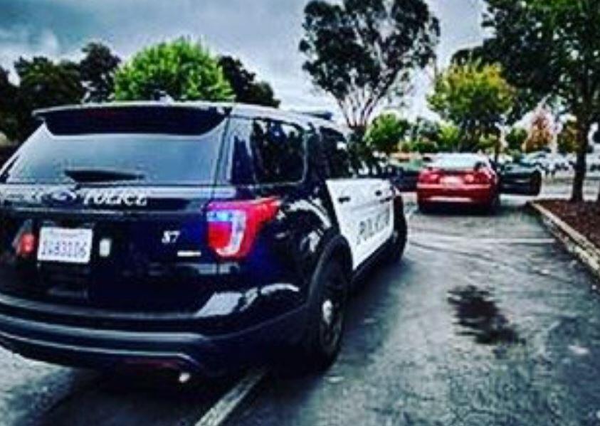 A man was arrested Sunday, Aug. 8, 2021, suspected of stealing a car from a Safeway parking lot in Petaluma. (Petaluma Police Department / Facebook)