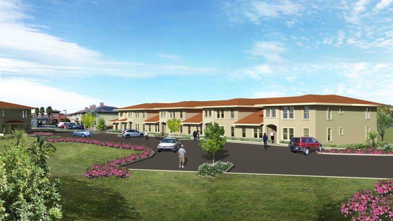 Homeward Bound has plans drawn to build homeless veteran housing in Novato. (Provided by Homeward Bound of Marin)