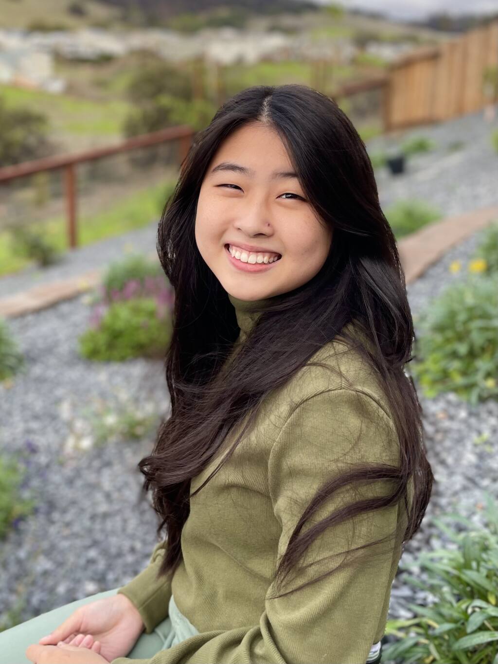 Ella Wen, 16, was announced on Nov. 5 as Sonoma County’s new youth poet laureate by “California Poets in the Schools,” a nonprofit that amplifies young creative voices in California. (California Poets in the Schools)