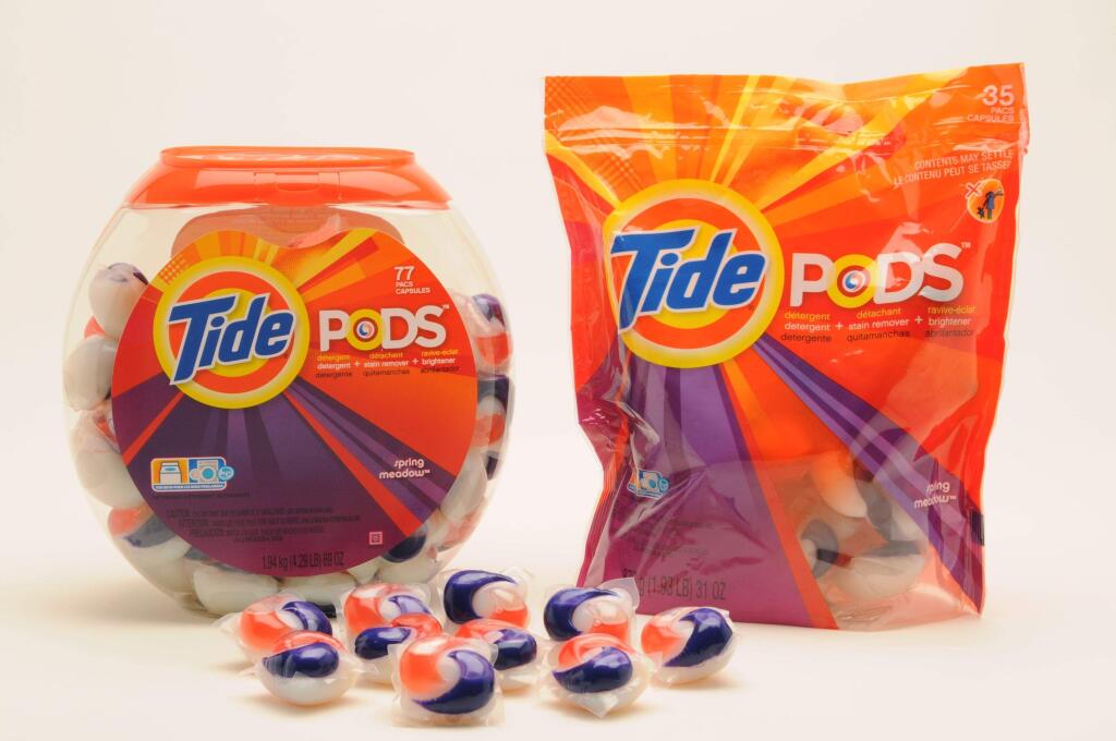 A new challenge has teens daring each other to place highly toxic Tide pods in their mouths. (TIDE)