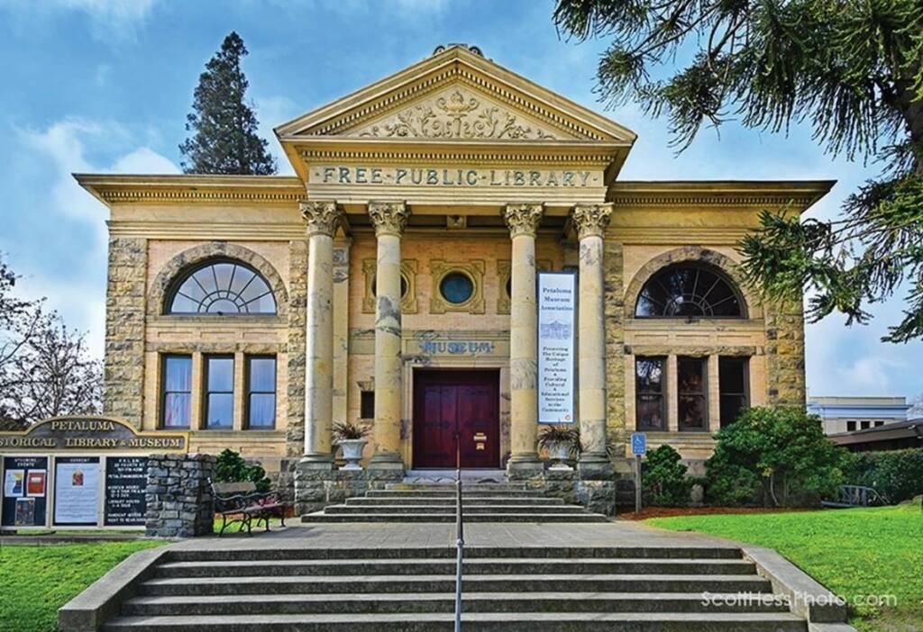 The Petaluma Historical Library & Museum, located at 20 Fourth St. in Petaluma, is at particular risk of damage during an earthquake considering its 115-year-old infrastructure. (File photo)