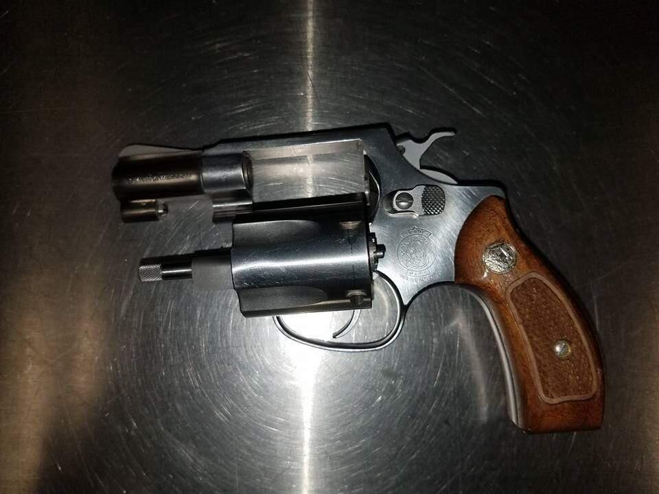 The Sonoma County Sheriff's Office released a photo of a pistol a Petaluma man allegedly stole from his father's house. (Photo courtesy of Facebook)