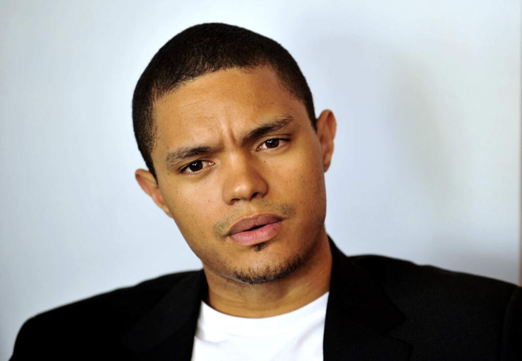 In this photo taken Oct. 27 2009, South African comedian Trevor Noah is photographed during an interview. (AP Photo/Bongiwe Mchunu-The Star)