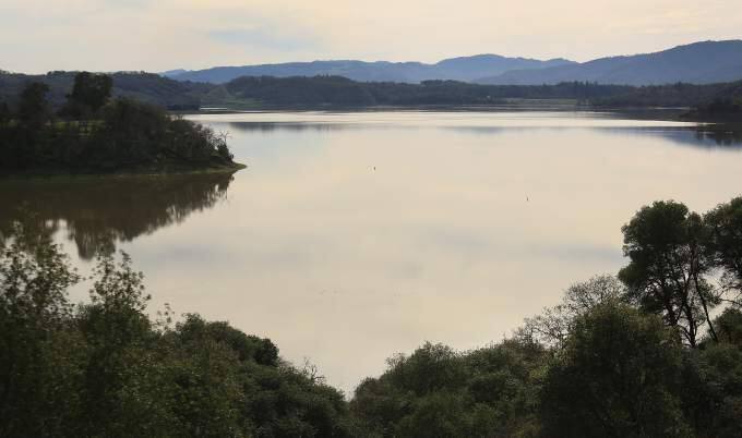 Water levels are nearly back to normal at Lake Mendocino in Ukiah on Wednesday, Feb. 11, 2015. (KENT PORTER/ PD)