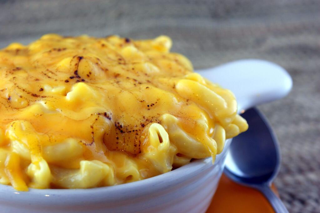 Houston Porter sampled mac 'n cheese all over Petaluma to find the best one. SHUTTERSTOCK