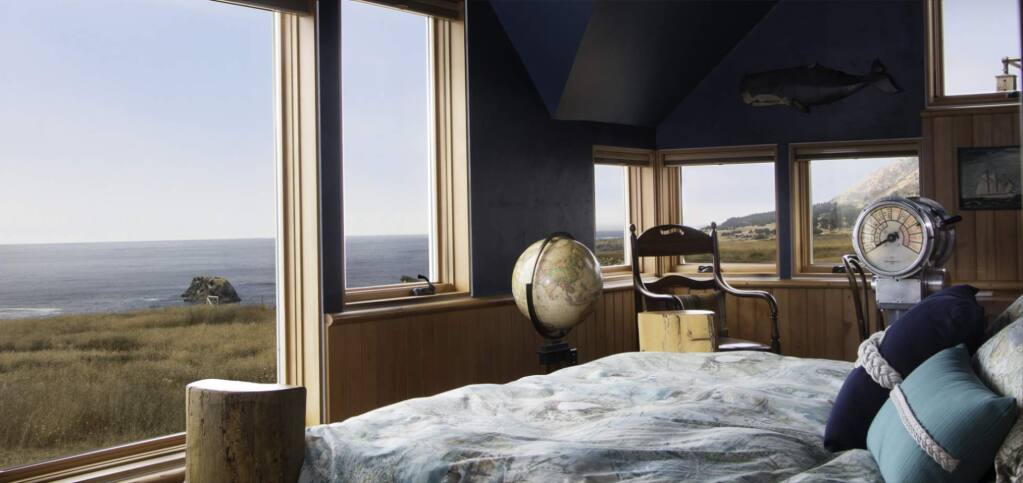 The Captain's Quarters guestroom is pictured at the Inn at Newport Ranch. (PHOTO: INN AT NEWPORT RANCH)