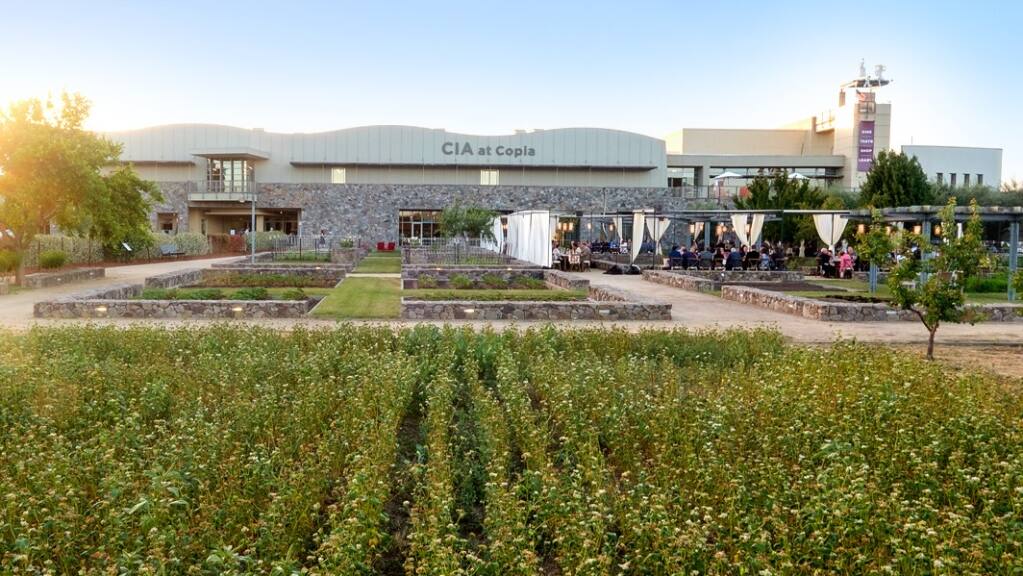 The Culinary Institute of America at Copia campus in Napa is set to be one of two locations for on-site residencies for the professional education organization’s new online graduate beverage management program. (CIAfoodies.com)