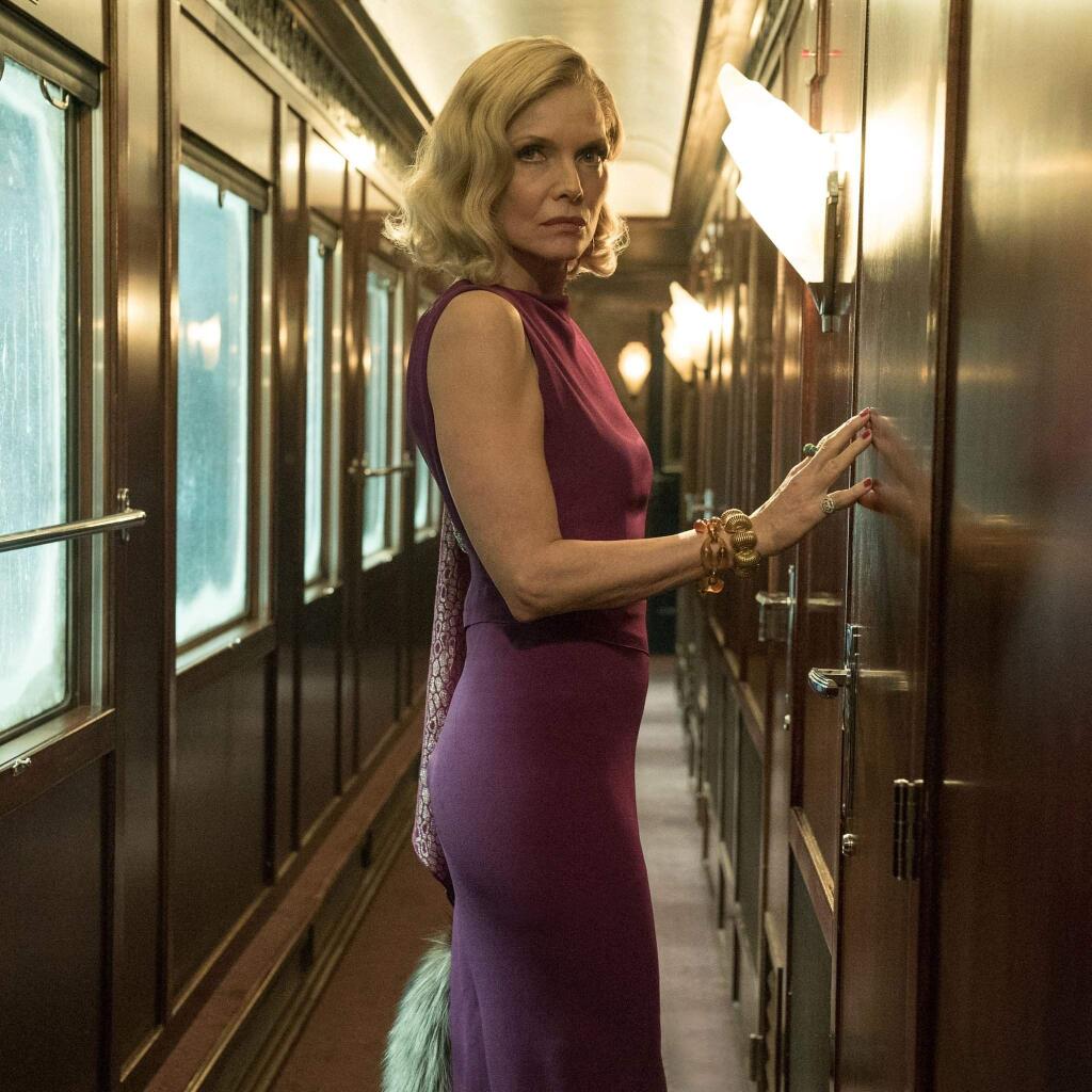Michelle Pfieffer is back in the newest remake of 'Murder on the Orient Express.'