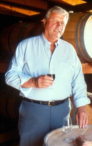 Joe Martin, founder of St. Francis Winery, is shown in an undated photo.