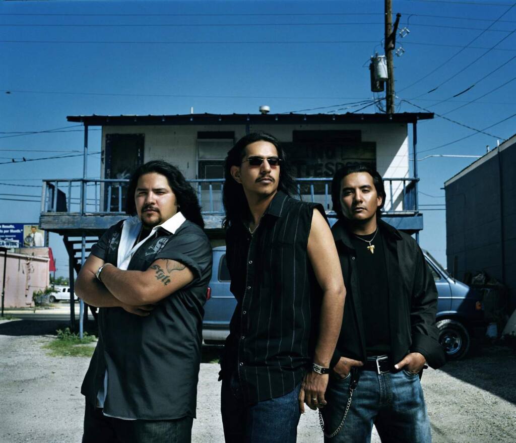 Ringo Garza, from left, Henry Garza and Jojo Garza are members of the Tex-Mex band Los Lonely Boys, who will perform Nov. 28 at the Mystic Theatre in Petaluma. (Credit: loslonelyboys.com)