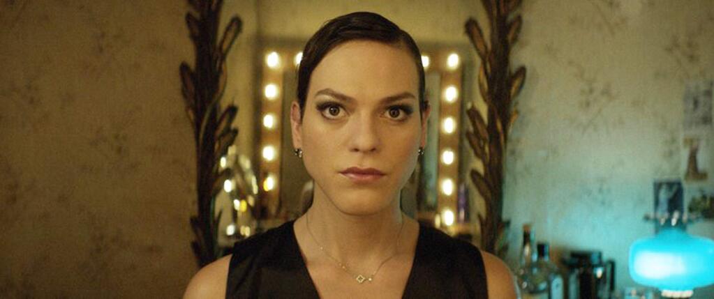 Chilean singer and actress Daniela Vega, who stars Marina, a transgender woman who is prevented from coming to terms with the death of her lover in “A Fantastic Woman.” (Sony Pictures)