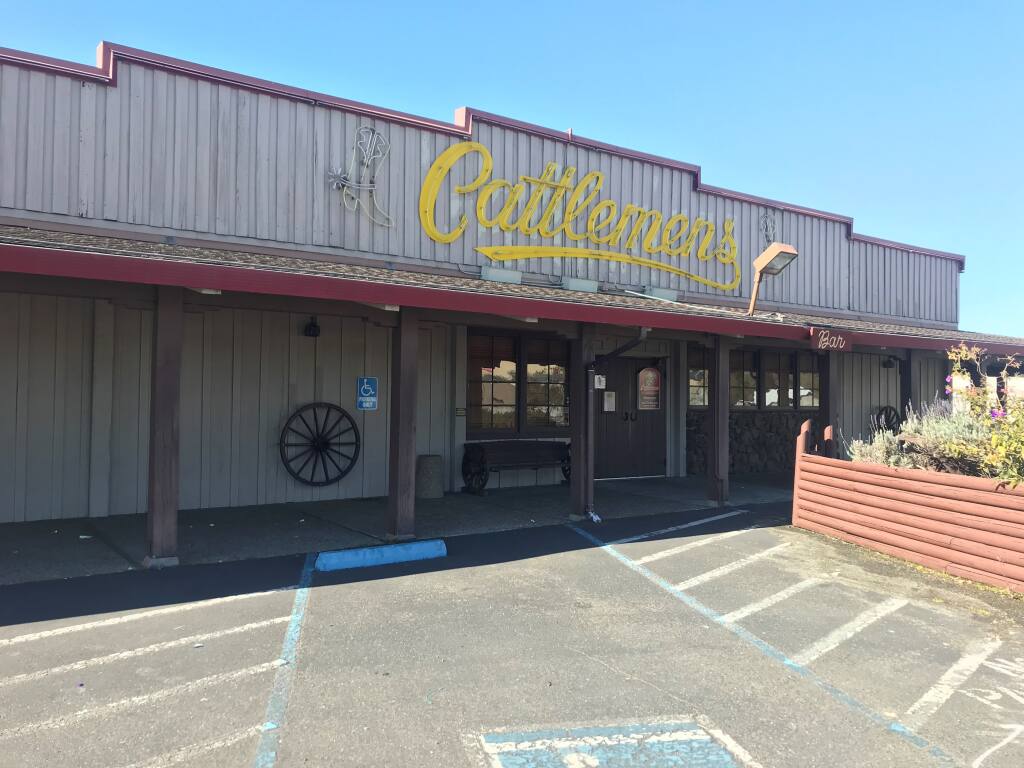 Cattlemens restaurant in Petaluma, seen here on Thursday, Oct. 27, 2022,  could be torn down under a new proposal in order to build a Chick-fil-A. (Don Frances/Argus-Courier)