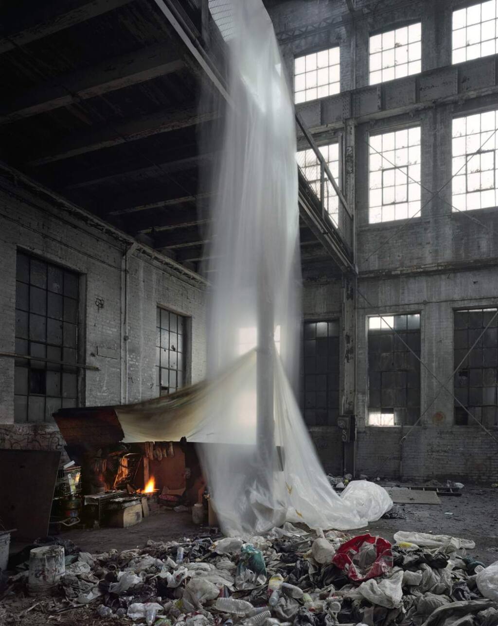 Andrew Moore, whose piece 'A Moore Detroit Dry Dock' is on display in “Time and Place: Human Impact and Our Changing Environment,' is known for his photographic series that record the effect of time on the natural and man-made landscapes. (COURTESY PHOTO)
