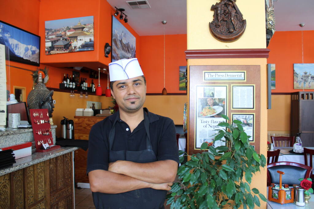Meet Bishnu Padney, owner, manager and head chef at Himalayan Restaurant in Windsor. Val Larson photo.