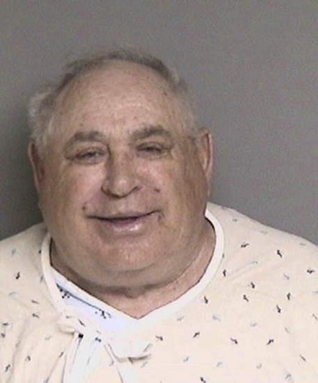 In this booking photo released Wednesday, June 20, 2018, by the Alameda County Sheriff's Office is Herman Levi Little, 75. Little was arrested last week and charged with trying to kill a 39-year-old man who rented a lower unit in the Berkeley, Calif., duplex Little owned. It's the third such violent incident between landlord and tenants in Northern California in recent weeks. (Alameda County Sheriff's Office via AP)
