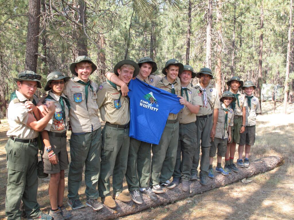 Members of Santa Rosa Boy Scout Troop 125. (Photo: Shawn Hanna)