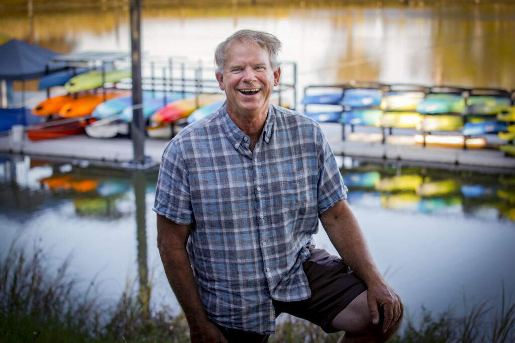 Greg Sabourin, manager of the new Floathouse on the Petaluma River, is excited to officially open on Saturday, Oct. 29, 2022. (CRISSY PASCUAL/ARGUS-COURIER STAFF)