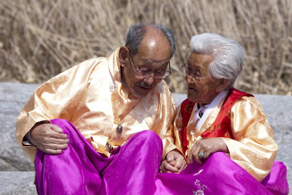The documentary 'My Love, Don't Cross That River' follows an elderly husband and wife, Byoungman Jo and Gyeyeul Kang. MUST CREDIT: Film Movement