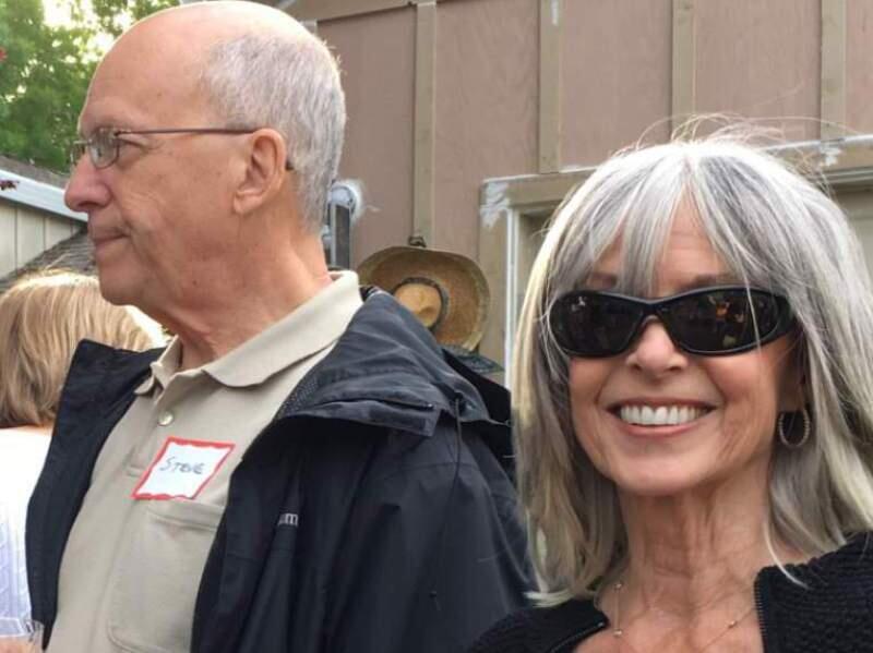 Steve and Nita Rothschild in an undated photo from an event in Sonoma.