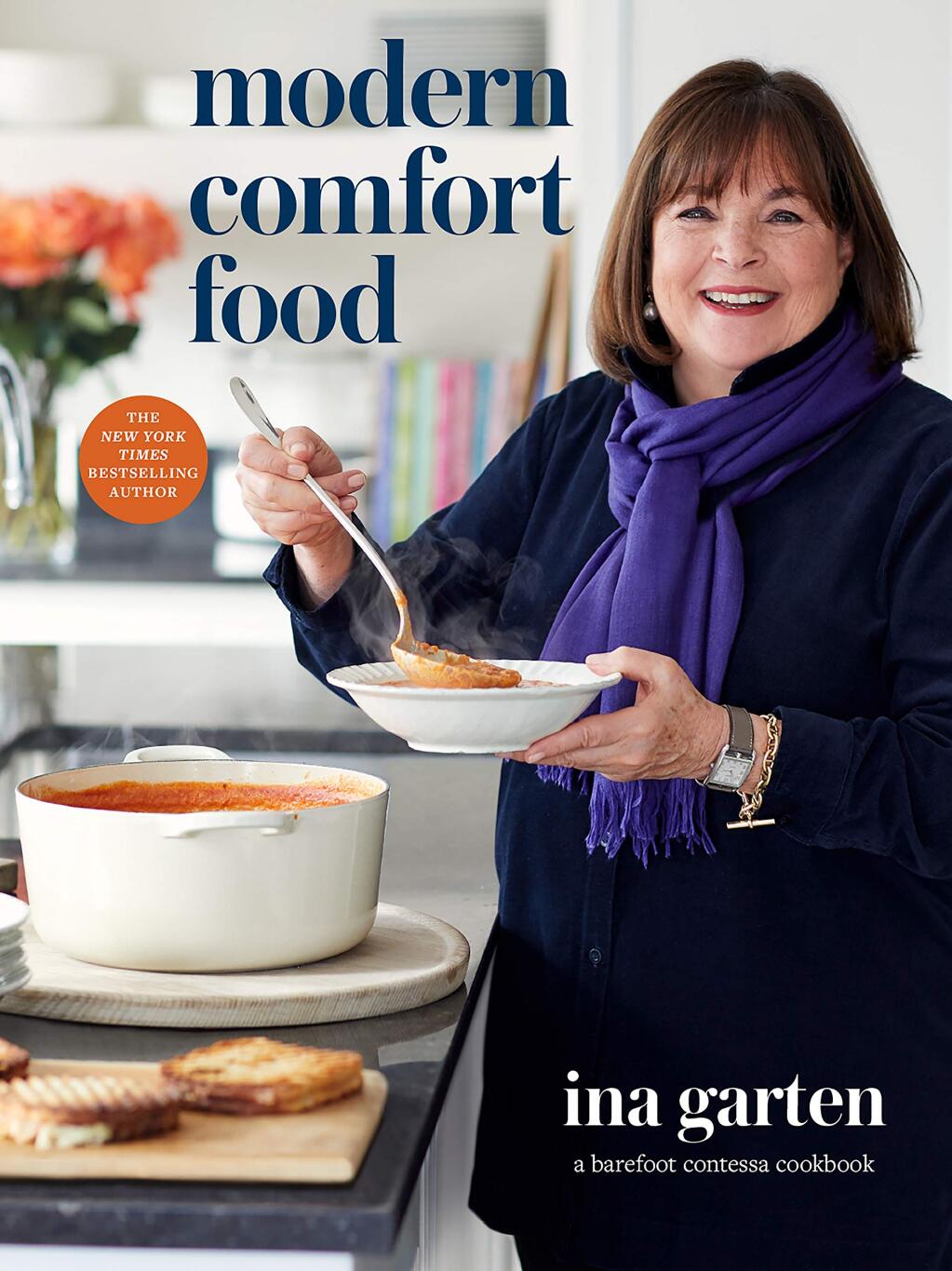 Ina Garten’s “Modern Comfort Food” is the No. bestselling book in Petaluma this week.