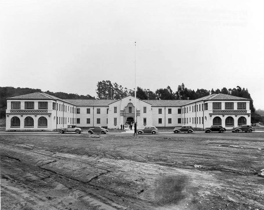 The Sonoma County Hospital located at 3325 Chanate Road in Santa Rosa in 1937. (Courtesy of the Sonoma County Library)