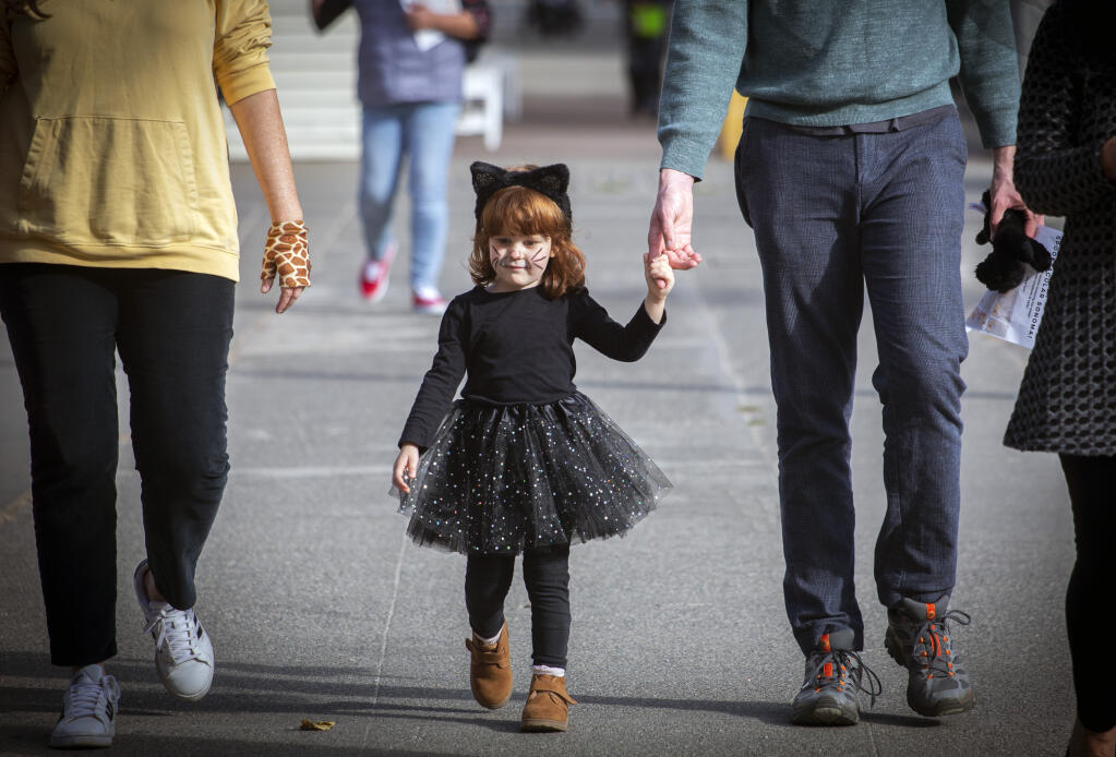 Children can trick-or-treat all weekend at various local events. (Robbi Pengelly / Index-Tribune)