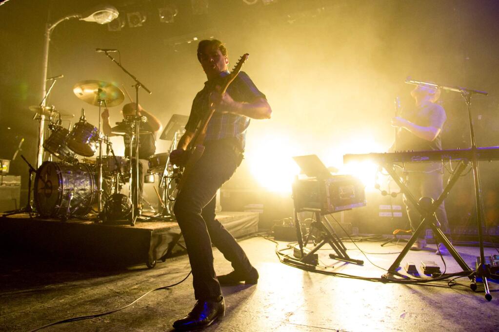Jimmy Eat World's 2017 Integrity Blues Tour brought the Arizona band to Petaluma for a concert at The Phoenix Theatre on Saturday, Sept. 23, 2017. (Estefany Gonzalez / For the Press Democrat)