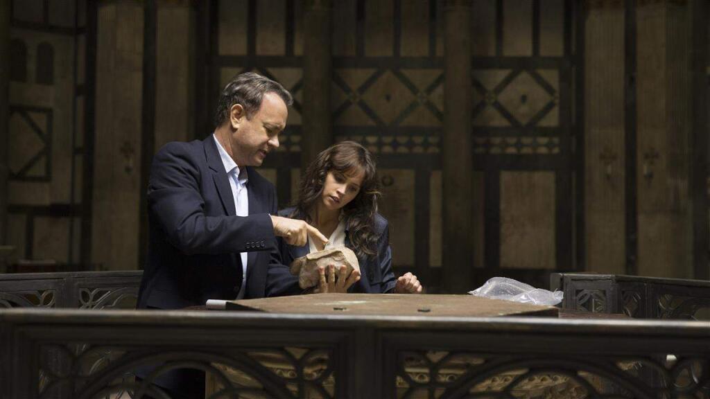Tom Hanks and Felicity Jones looks stylish whether they are dodging bullets or cracking codes in 'Inferno.'