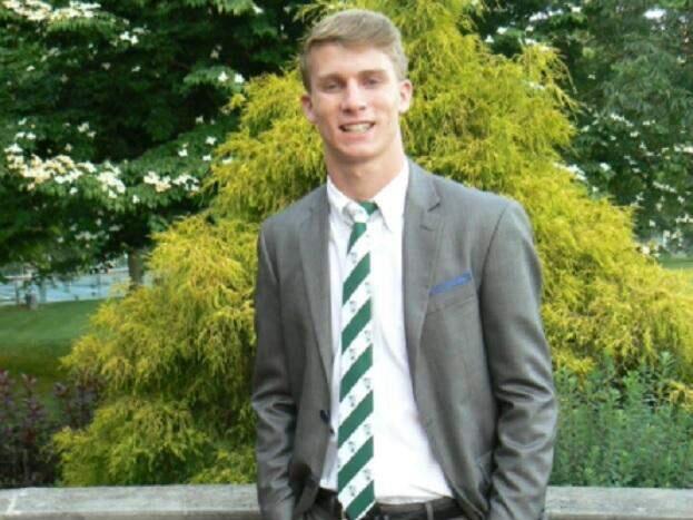 Mark Dombroski, a 19-year-old American college student, has been reported missing in Bermuda. (Burmuda Police)
