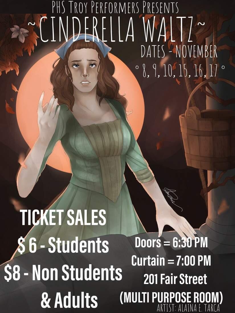 FRACTURED FAIRY TALE - PHS' Troy Performers present 'Cinderella Waltz this weekend and next.
