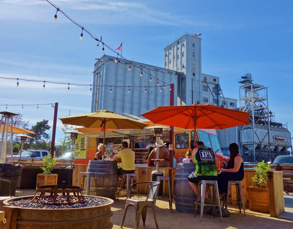The Block in Petaluma will host live music and new food trucks every Friday this summer. HOUSTON PORTER FOR THE ARGUS-COURIER