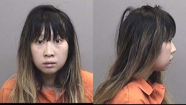 Sandra Cristina Tsai, shown in a jail booking photo released by the Mendocino County Sheriffs Office.