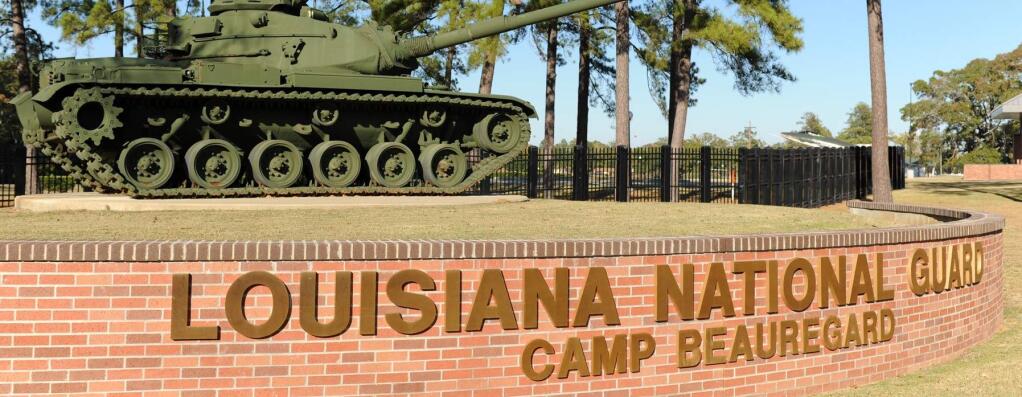 Camp Beauregard in Louisiana is one of 10 U.S. military installations named for Confederate figures from the Civil War.