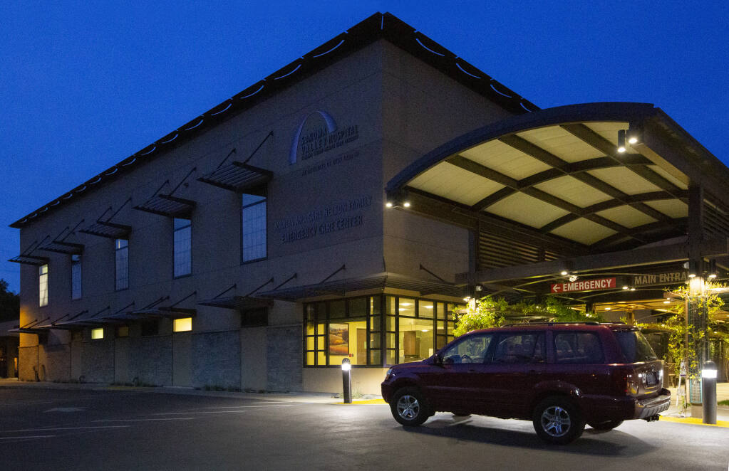 Measure F will support Sonoma Valley Hospital. (Robbi Pengelly / Sonoma Index-Tribune)