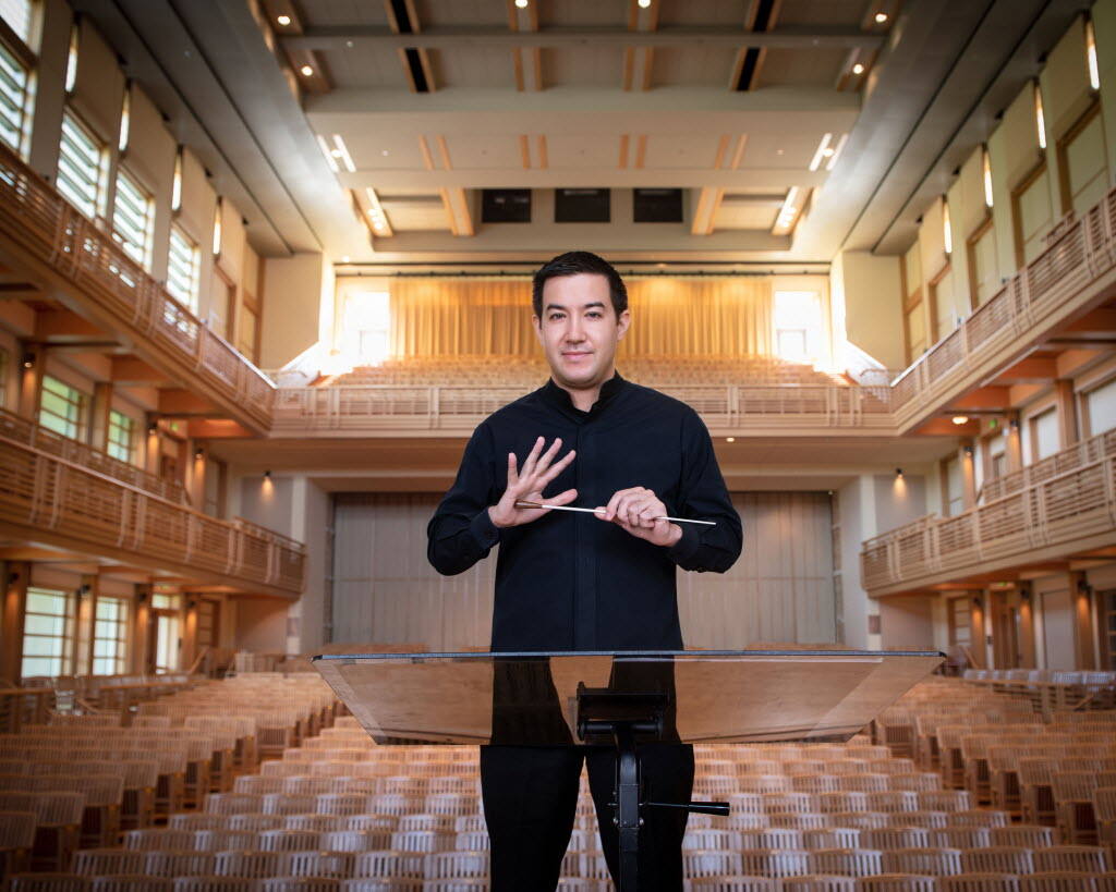 Santa Rosa Symphony Music Director Francesco Lecce-Chong is excited about being able to present the 2021-2022 season in the Green Music Center's Weill Hall. (Neil and Susan Silverman)