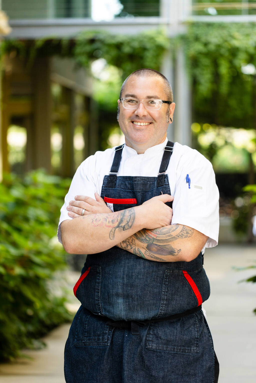 Shane McAnelly is the new executive chef of Dry Creek Kitchen. (Credit: Paige Green)