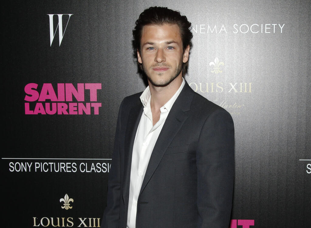 FILE - French actor Gaspard Ulliel attends a special screening of "Saint Laurent," in New York on April 29, 2015.  Ulliel died Wednesday, Jan. 19, 2022, after a skiing accident in the Alps, according to his agent's office. Ulliel, who was 37, was known for appearing in Chanel perfume ads as well as film and television roles. (Photo by Andy Kropa/Invision/AP, File)