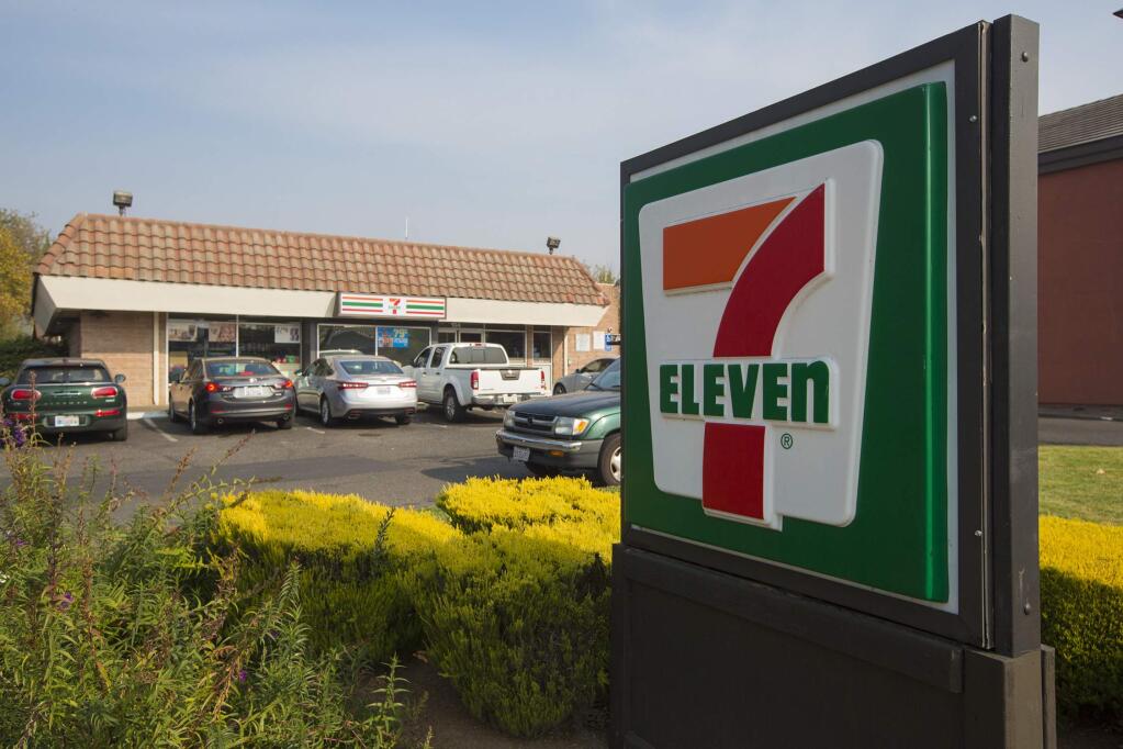 The 7Eleven on West Napa St. in Sonoma.(Photo by Robbi Pengelly/Index-Tribune)