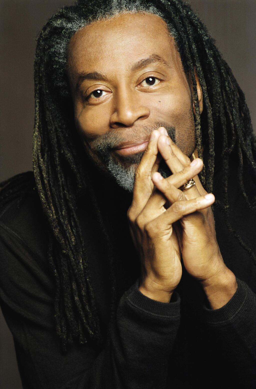 Bobby McFerrin, composer and vocalist known for his unique singing style that includes scat singing, polyphonic overtone singing, is a 10-time Grammy winner. (CAROL FRIEDMAN)