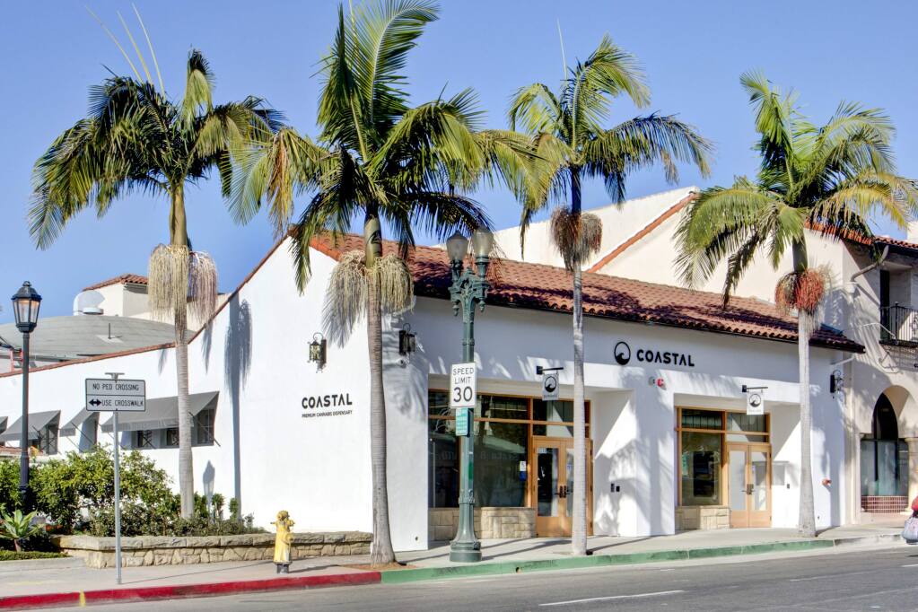 Exterior of the Coastal Dispensary in Santa Barbara. Coastal has applied for a Sonma permit, with local Jordan Kivelstadt as their partner. (Coastaldispensary)